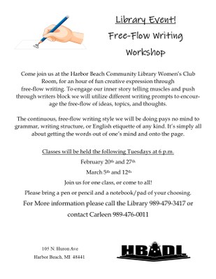 Free-Flow Writing Workshop