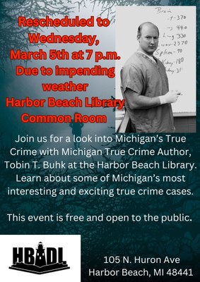 Tobin T. Buhk Presentation - Rescheduled to March 5th Tobin T. Buhk Presentation - Rescheduled to March 5th